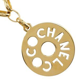 CHANEL Gold Necklace